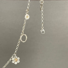 Load image into Gallery viewer, Silver charm necklace.
