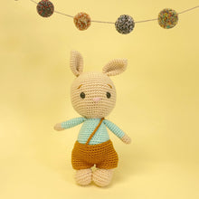 Load image into Gallery viewer, Crocheted Baby Bunny Bean 2