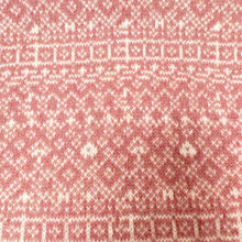 Load image into Gallery viewer, Fair Isle Snood. Pale pink and linen.