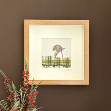 Load image into Gallery viewer, Nuno Felt picture - field mouse