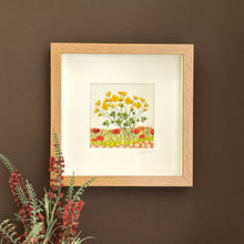 Load image into Gallery viewer, Nuno Felt picture - buttercups