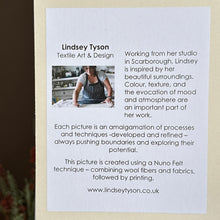 Load image into Gallery viewer, Nuno Felt picture - kingfisher