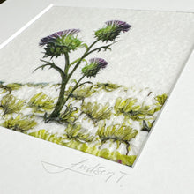 Load image into Gallery viewer, Nuno Felt picture - flower of Scotland