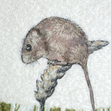 Load image into Gallery viewer, Nuno Felt picture - field mouse