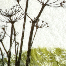 Load image into Gallery viewer, Nuno Felt picture - cowslip