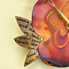 Load image into Gallery viewer, Clock with humming bird