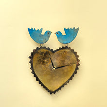 Load image into Gallery viewer, Clock with 2 birds