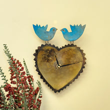 Load image into Gallery viewer, Clock with 2 birds