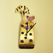 Load image into Gallery viewer, Clock with tree and bird