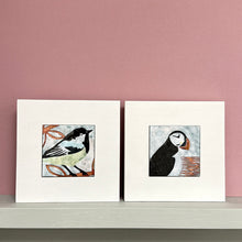 Load image into Gallery viewer, Enamel picture - blue tit