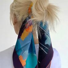 Load image into Gallery viewer, Silk neck scarf - Sherbet