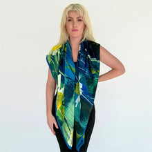 Load image into Gallery viewer, Large silk scarf - Daisy