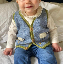 Load image into Gallery viewer, Child's knitted waistcoat - 11