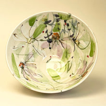Load image into Gallery viewer, Meadow ceramic salad bowl.