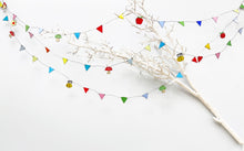 Load image into Gallery viewer, Spring enamel bunting