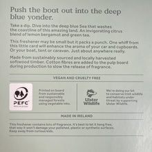 Load image into Gallery viewer, Field Day scented freshener - Sea