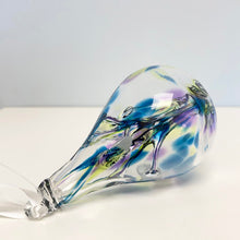 Load image into Gallery viewer, Glass Wishing Drop - teal