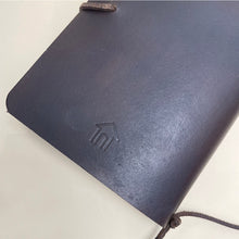 Load image into Gallery viewer, Small Leather Journal - dark oak