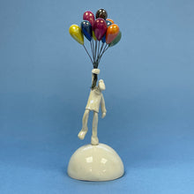 Load image into Gallery viewer, Ceramic sculpture - balloon guy