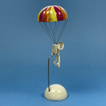 Load image into Gallery viewer, Ceramic sculpture - parachute guy
