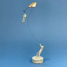 Load image into Gallery viewer, Ceramic sculpture - kite gold
