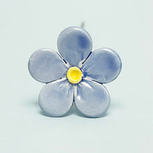 Load image into Gallery viewer, Forget-me-not - ceramic flower in a bottle