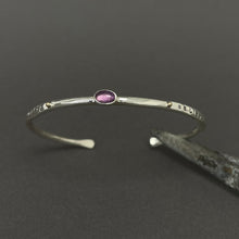 Load image into Gallery viewer, Silver bangle - Always believe