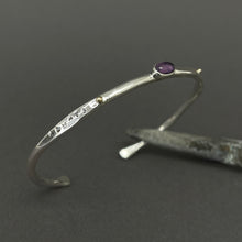 Load image into Gallery viewer, Silver bangle - Always believe