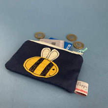 Load image into Gallery viewer, Little busy bee coin purse