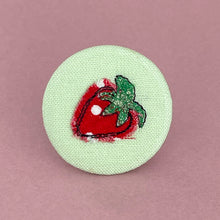 Load image into Gallery viewer, Appliqué badge - strawberry
