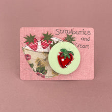 Load image into Gallery viewer, Appliqué badge - strawberry