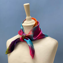 Load image into Gallery viewer, Hand dyed Silk scarf