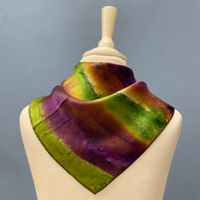 Load image into Gallery viewer, Hand dyed Silk scarf