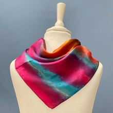 Load image into Gallery viewer, Hand dyed Silk scarf