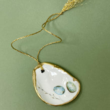 Load image into Gallery viewer, Oyster shell wall hanging - eggs