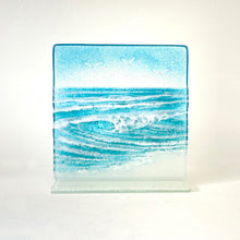 Load image into Gallery viewer, Freestanding Wave glass panel - medium