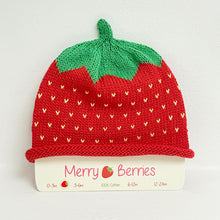 Load image into Gallery viewer, Baby Hat - strawberry