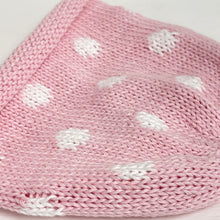 Load image into Gallery viewer, Baby Hat - pink dots
