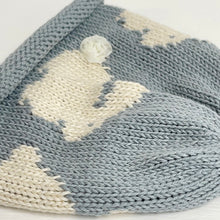 Load image into Gallery viewer, Baby Hat - grey rabbit