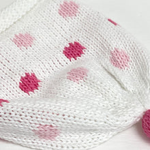Load image into Gallery viewer, Baby Hat - pink dot