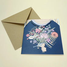 Load image into Gallery viewer, Card with bird necklace 2