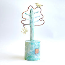 Load image into Gallery viewer, Bird on a tree sculpture 2