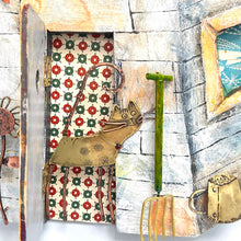 Load image into Gallery viewer, Garden shed sculpture 2