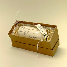 Load image into Gallery viewer, Ceramic quotation bottle - Yeats