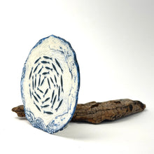 Load image into Gallery viewer, Porcelain Plaque - circle of fish