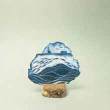 Load image into Gallery viewer, Porcelain Plaque - church and fish