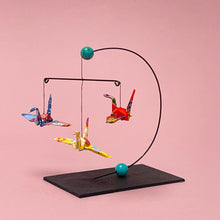 Load image into Gallery viewer, Origami boxed mini mobile - Turquoise