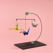 Load image into Gallery viewer, Origami boxed mini mobile - aventurine