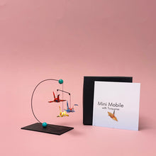 Load image into Gallery viewer, Origami boxed mini mobile - Turquoise
