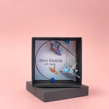 Load image into Gallery viewer, Origami boxed mini mobile - Agate
